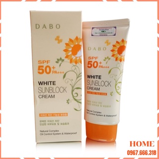 Kem chống nắng Dabo White Sunblock Cream 70ml