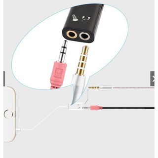 Jack Chia Tai Nghe Ra Audio và Micro