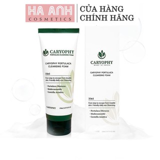 Sữa Rửa Mặt Caryophy Portulaca Cleansing Foam 150ml