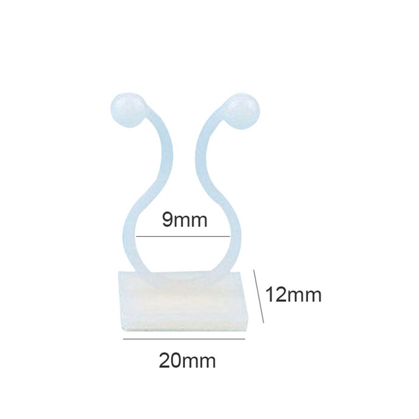 Set 10 kẹp cố định dây leo tường trồng cây tiện dụng