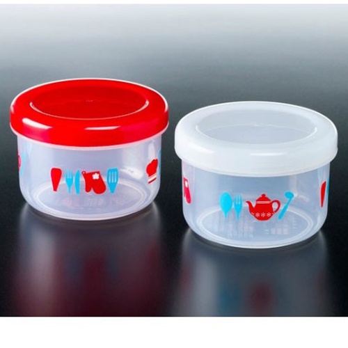 [Hỏa Tốc HN] Bộ 2 Hộp đựng cơm văn phòng , hộp đựng thực phẩm thức ăn tủ lạnh 160ml Nakaya Nhật Bản