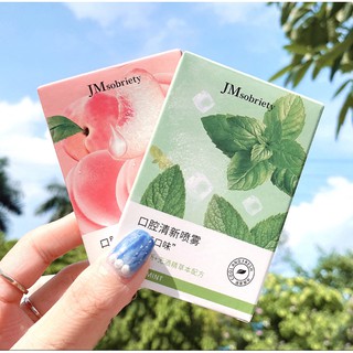 Xịt miệng hơi thở thơm mát hương bạc hà,hương dâu - AU0071