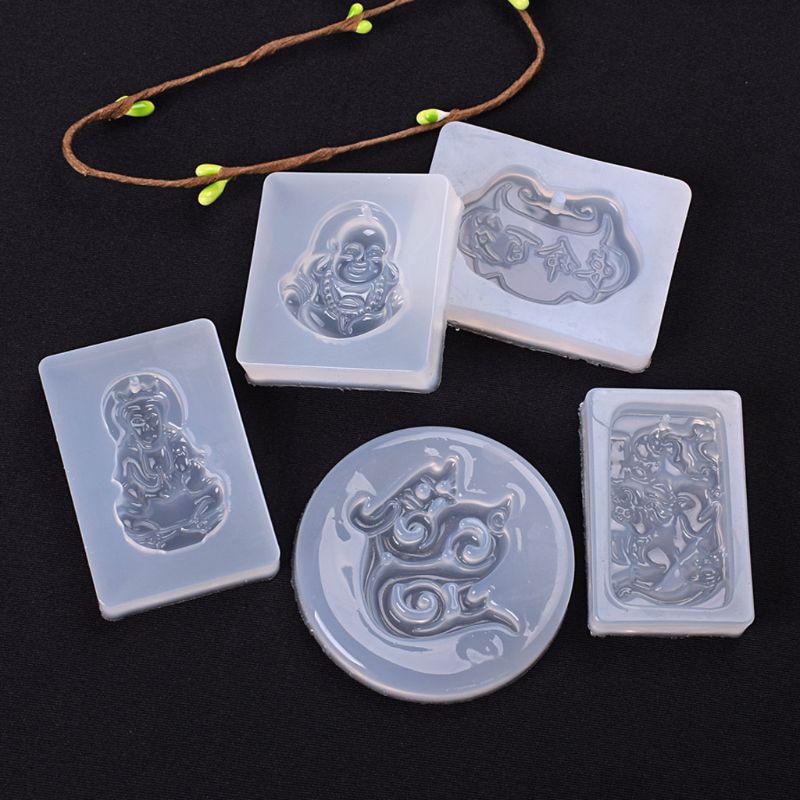Set 5 khuôn silicon làm đồ trang sức thủ công sáng tạo