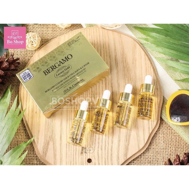 ➖❤ SERUM BERGAMO LUXURY GOLD COLLAGEN & CAVIAR ❤➖