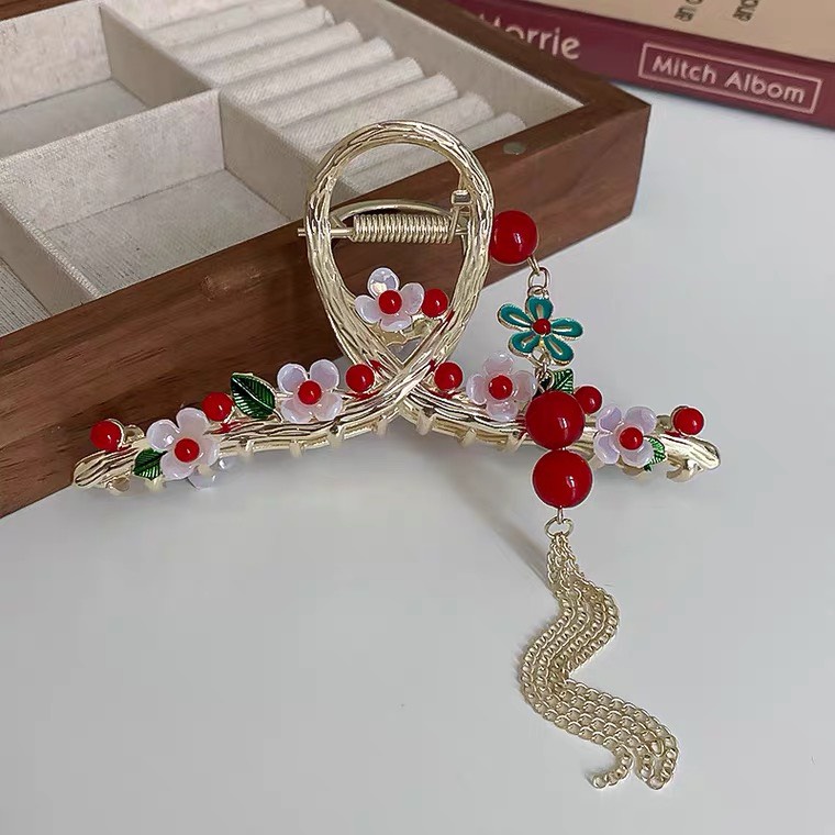 Kẹp tóc nữ công chúa tiểu thư TÍM STORE phong cách búi tóc cổ trang trung quốc