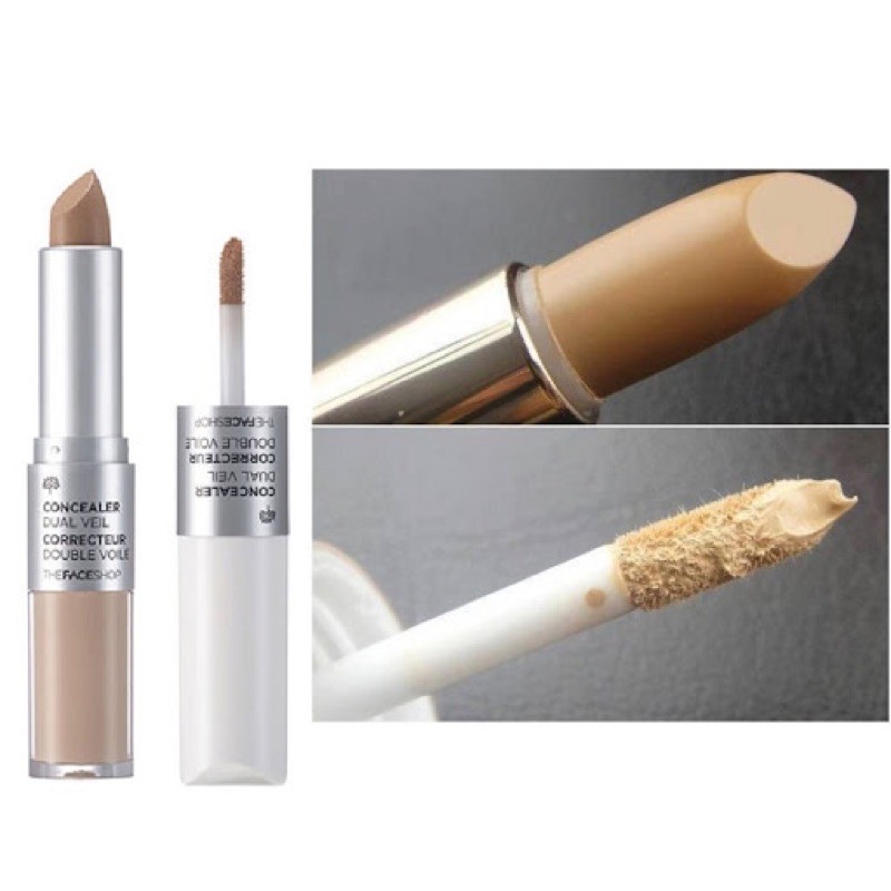 Kem che khuyết điểm 2 đầu Concealer dual veil | BigBuy360 - bigbuy360.vn