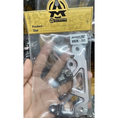 PÁT CNC HEO 2 PIS ĐỐI XỨNG BREMBO , FRANDO , ADELIN size 220mm , 245mm ,260mm ,267mm cho WAVE S110 / FU LED / PHUỘC S110