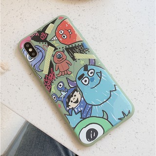 Ốp lưng in quái vật Disney nhiều mẫu mã đáng yêu cho điện thoại iPhone XR X Xs Max 6 6s 7 8 Plus