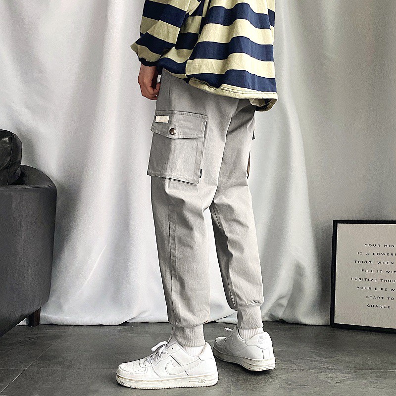 Quần Jogger Túi Hộp Jianyichao Hàn Quốc Thời Trang Cá Tính Cho Nam Size S-3XL | BigBuy360 - bigbuy360.vn