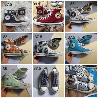 Giày converse 2hand auth sz từ 43-48