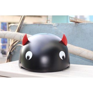 Nón bảo hiểm 1/2 người lớn mẫu haloween , pikachu , doremon , heo , cừu !
