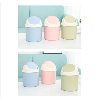 [XẢ KHO GIÁ GỐC] Thùng rác mini nắp lật để bàn tiện lợi thông minh sáng tạo cho phòng khách, bàn làm việc