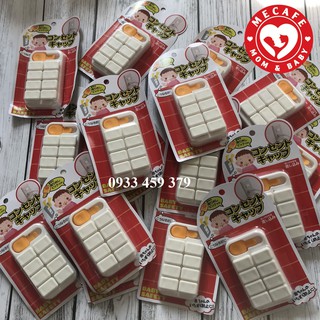 Bộ 8 nút bịt ổ cắm điện bảo vệ an toàn cho bé -Nhật Bản