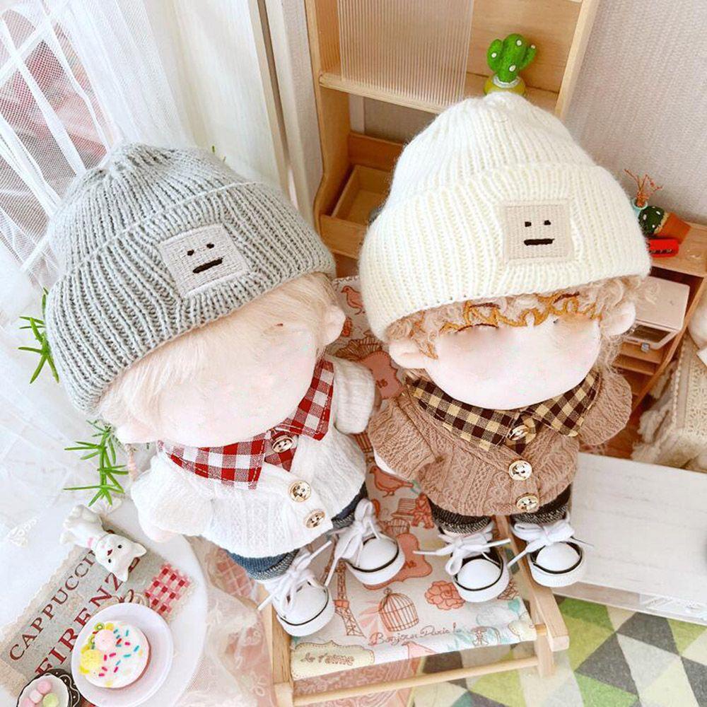 Bộ Đồ Sweater Kẻ Sọc Ca Rô Hóa Trang Búp Bê LUOLV Dễ Thương