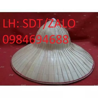 Mũ đan bằng lá cọ