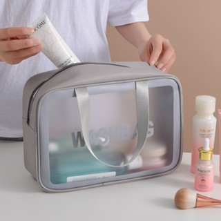 Chất lượng tốt và giá thấp Túi hộp đựng mỹ phẩm, đồ trang điểm đi du lịch quần áo tập gym yoga washbag trong suốt, chố