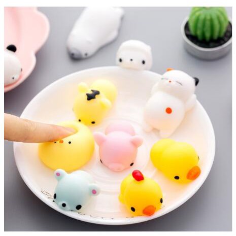 Đồ chơi Squishy dẻo nhiều kiểu dáng dễ thương