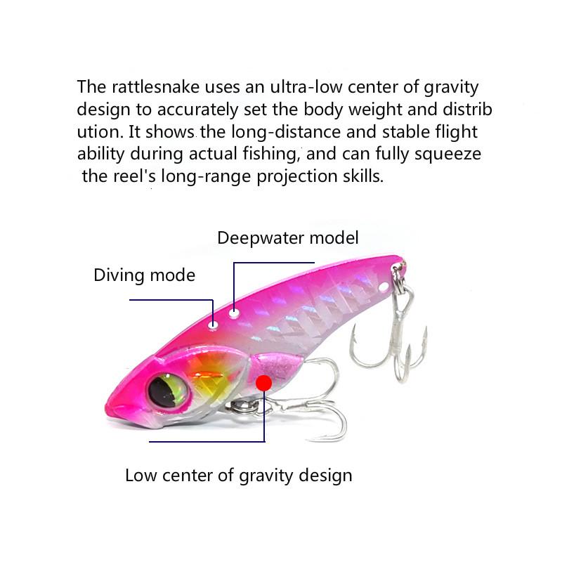 Mavllos Mồi câu cá giả Mavllos bằng kim loại cỡ 3.5-5.5cm nặn 5-14g tiện dụng