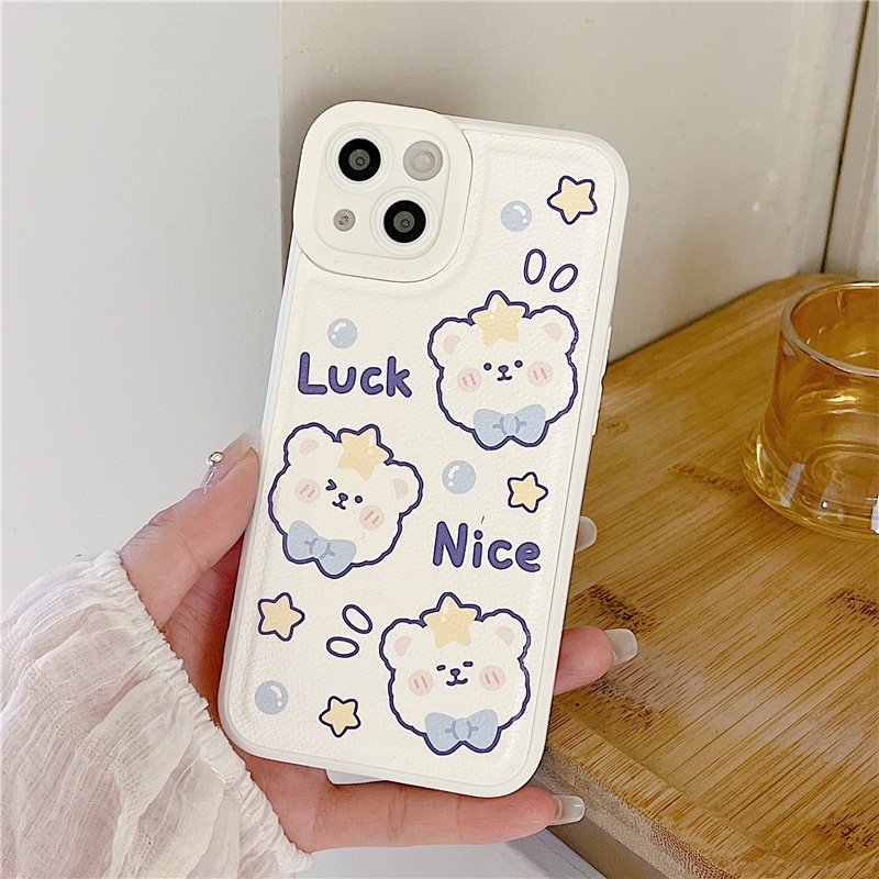 Ốp lưng iphone Ốp Lưng Họa Tiết Trái Vải Cho Iphone 7/7plus/8/8plus/x/xs/11/12/13/pro/max/plus/promax Dinuo case