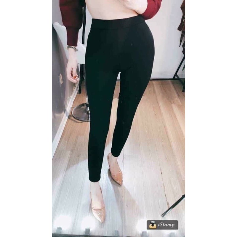 Quần Legging Lót Lông Ấm Uni (Lông Mịn)