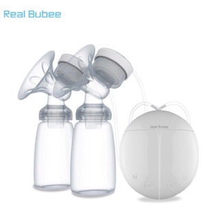 Máy hút sữa điện đôi Real bubee [Máy vắt sữa điện, Máy hút sữa điện]