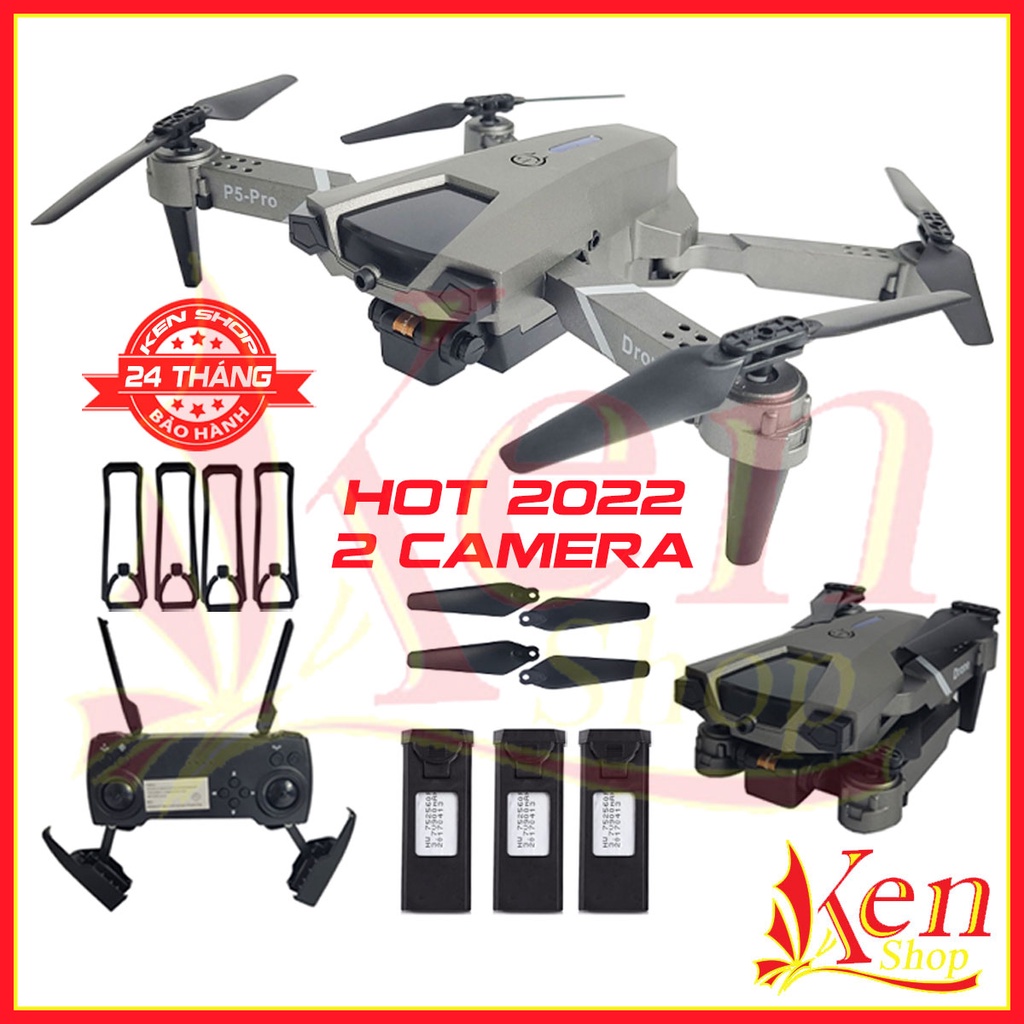 Máy bay không người lái, flycam drone camera mini wifi, mẫu mới 2022 trang bị công nghệ hiện đại, mạnh mẽ và bền bỉ hơn