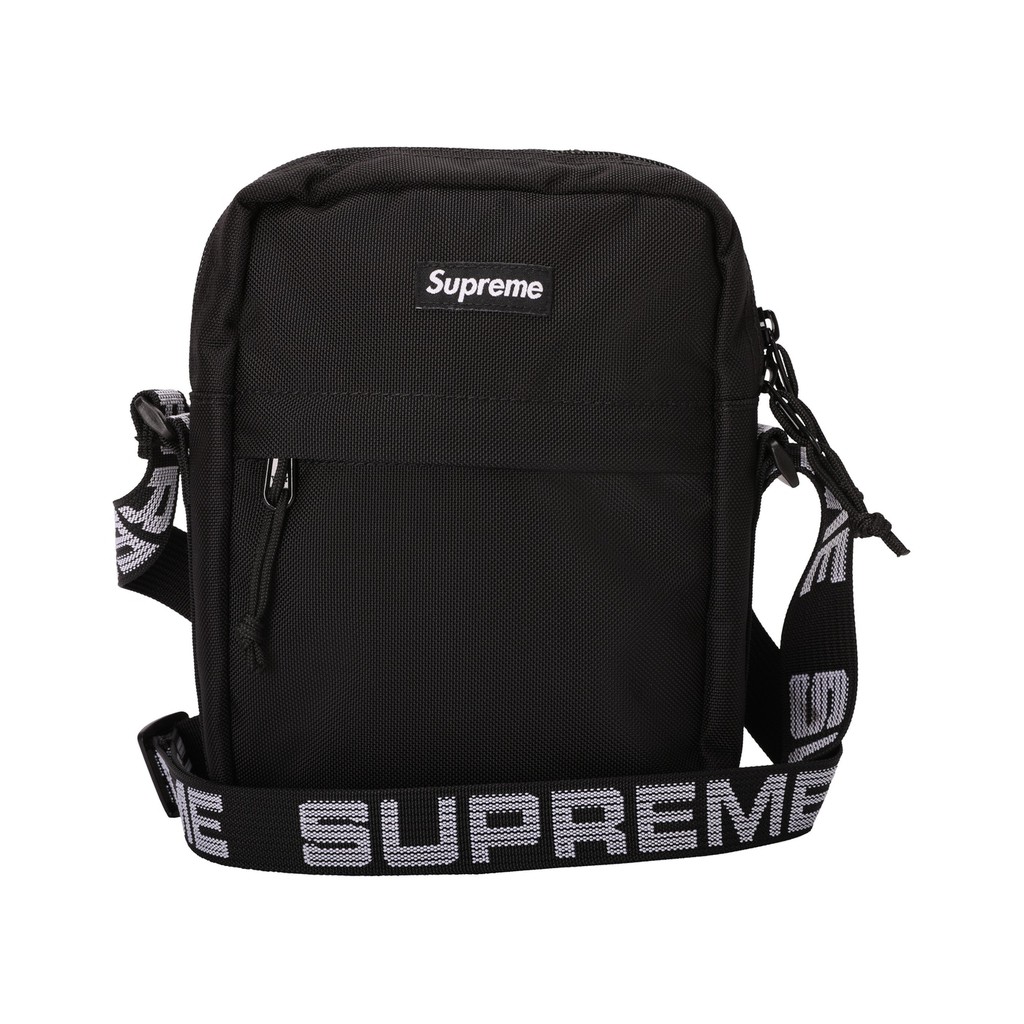 SUPREME BAG - Túi Supreme Shoulder SS18 (black,red,yellow) [Mirror Quality]