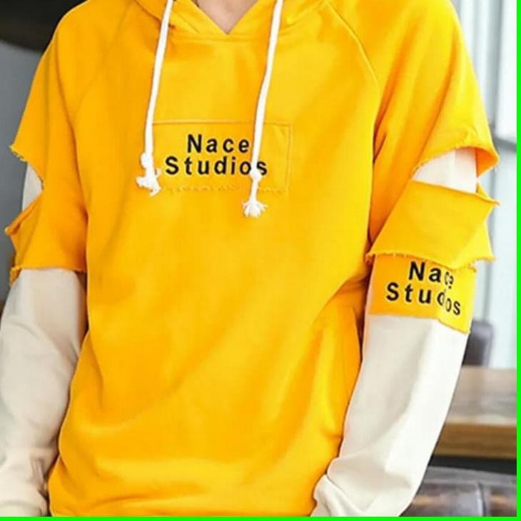 Sản Phẩm Tốt Nhất < Áo Sweater Có Mũ Trùm Bằng Vải Nhung Lạnh Phiên Bản Tuổi Teen Mùa Thu Cho Nam