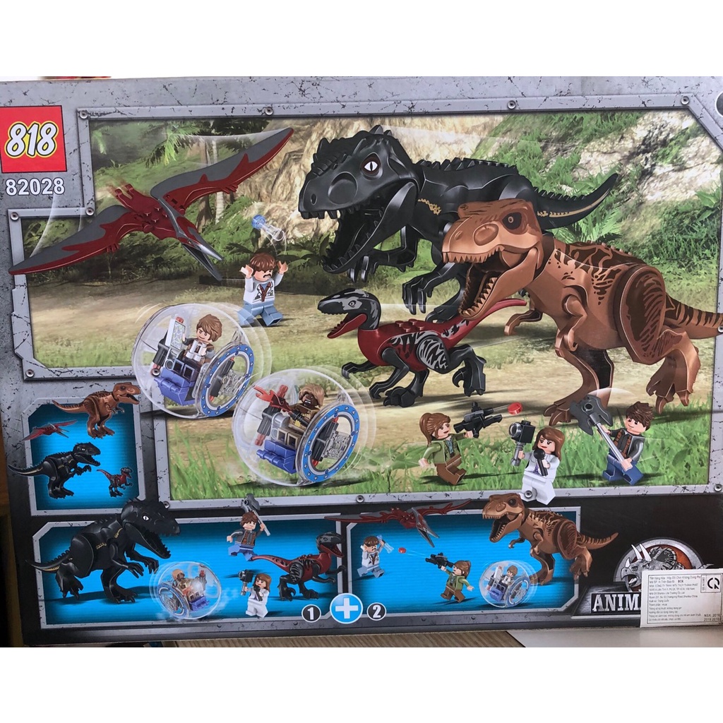 Hộp lego lắp ráp khủng long Dinosaur