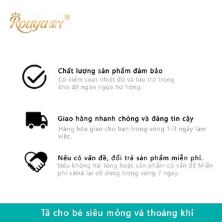 Tã/bỉm dán sơ sinh Rouya NB (Cho bé dưới 5kg) - Gói 80 miếng