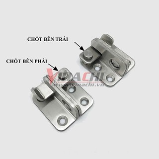 CHỐT KHÓA MÓC PHẢI - 1 CÁI -  An toàn thiết kế đẹp , sang trọng, phù hợp với không gian nhà riêng, căn hộ chung cư, khác