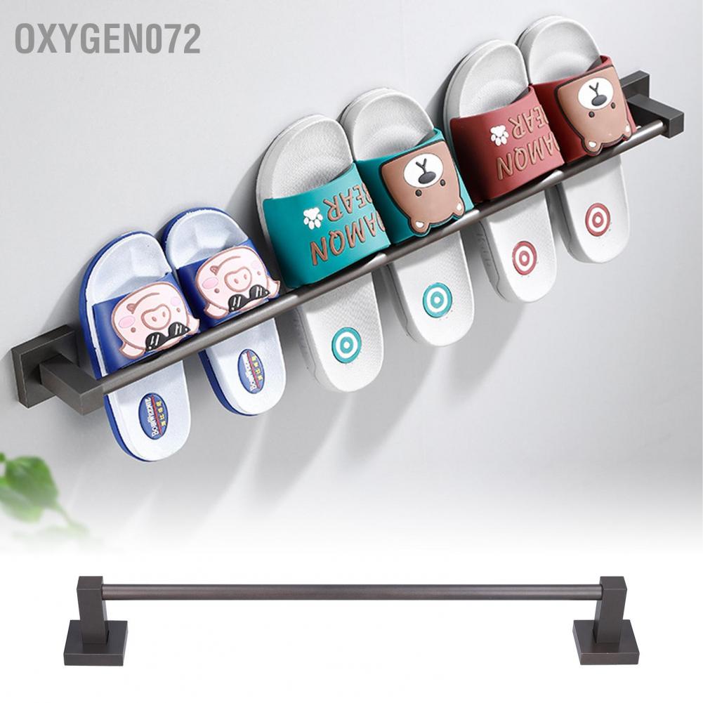 Oxygen072 Dép đi trong nhà Màu xám Treo tường Giày tổ chức Phụ kiện lưu trữ phòng tắm