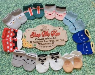 Tất kid cổ thấp