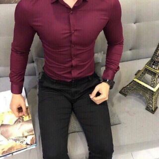 ÁO SƠMI LỤA ZARA MAN TAY DÀI