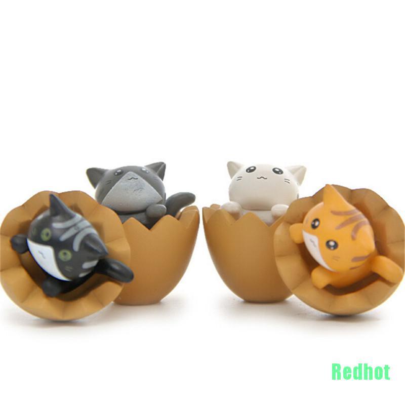 1 Mô Hình Mèo Mini Dễ Thương Trang Trí