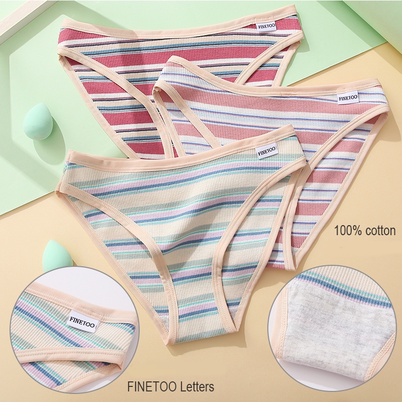Quần lót cotton CUTEBYTE phong cách gợi cảm size S-XL cho nữ
