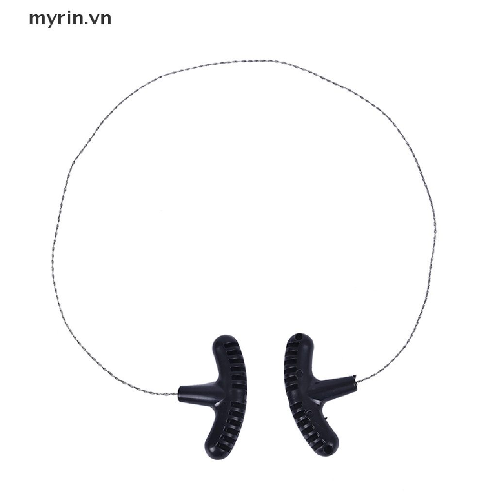 Bộ Dây Cưa Khẩn Cấp Bằng Thép Không Gỉ Bỏ Túi Tiện Dụng Khi Đi Cắm Trại