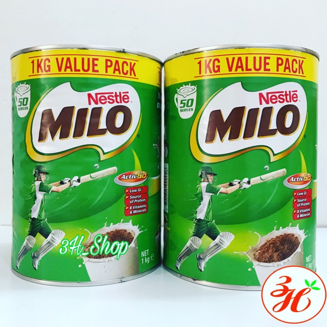Bột Milo hộp 1kg date T3/23 - Úc