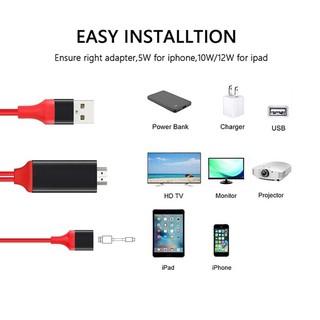 Cáp HDMI HD chất lượng cao cho Iphone IOS 11