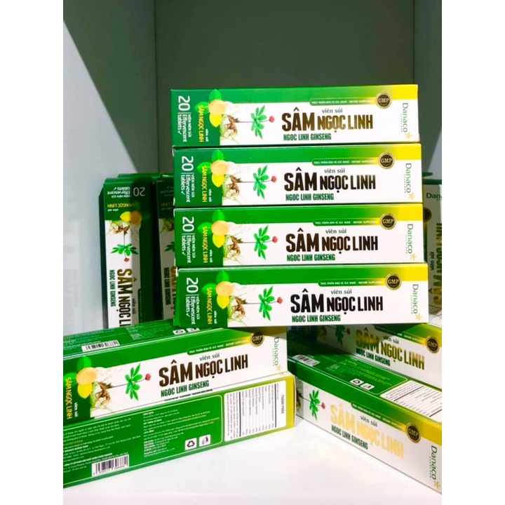Viên sủi chiết xuát Sâm Ngọc Linh DANACO