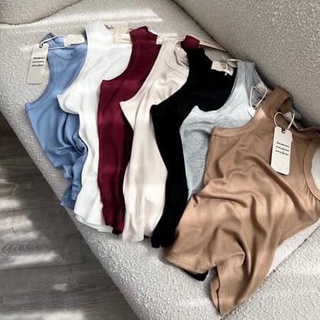 Áo ba lỗ 2023 - áo ba lỗ tăm basic dáng dài hot hit caovanshop