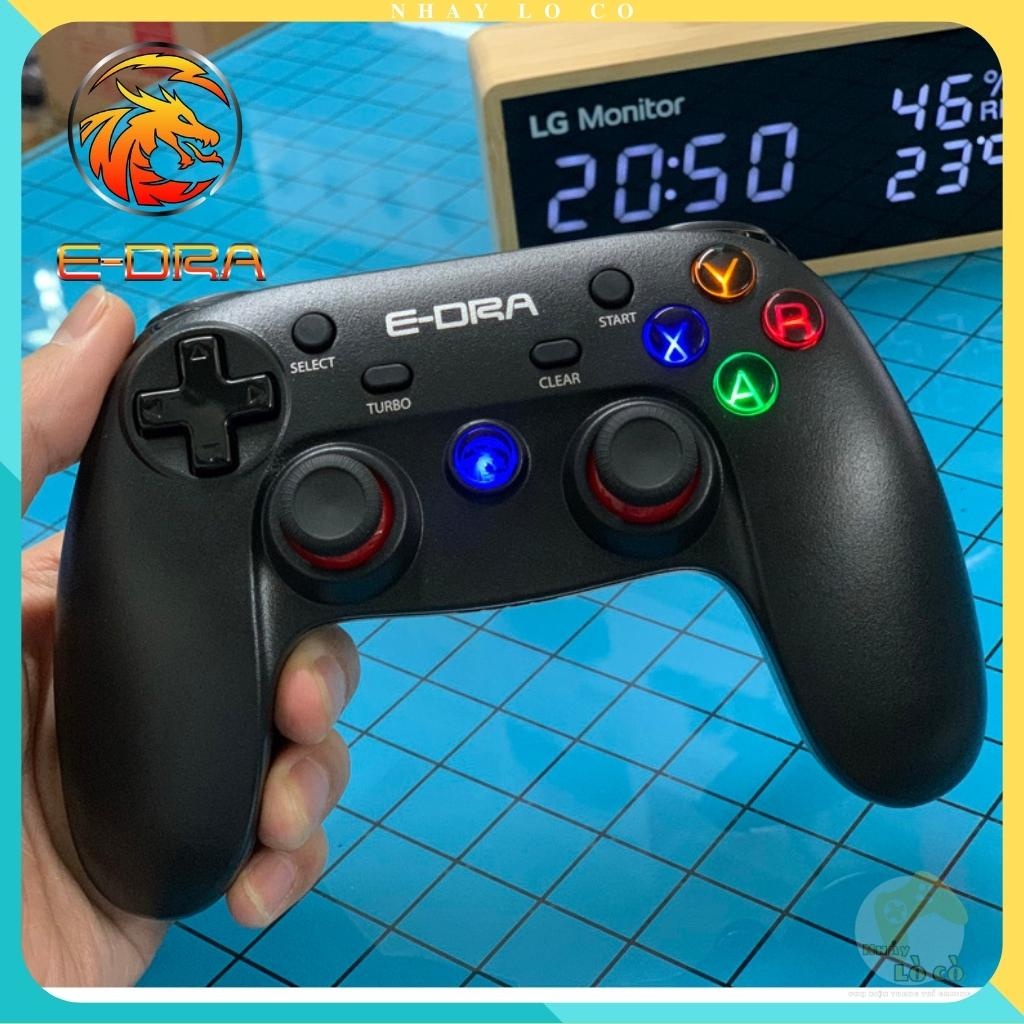 TAY CẦM CHƠI GAME KHÔNG DÂY E-DRA EGP7601 (Wireless2.4Ghz & Bluetooth)