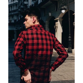 Sơ mi Flannel rách TheMaze
