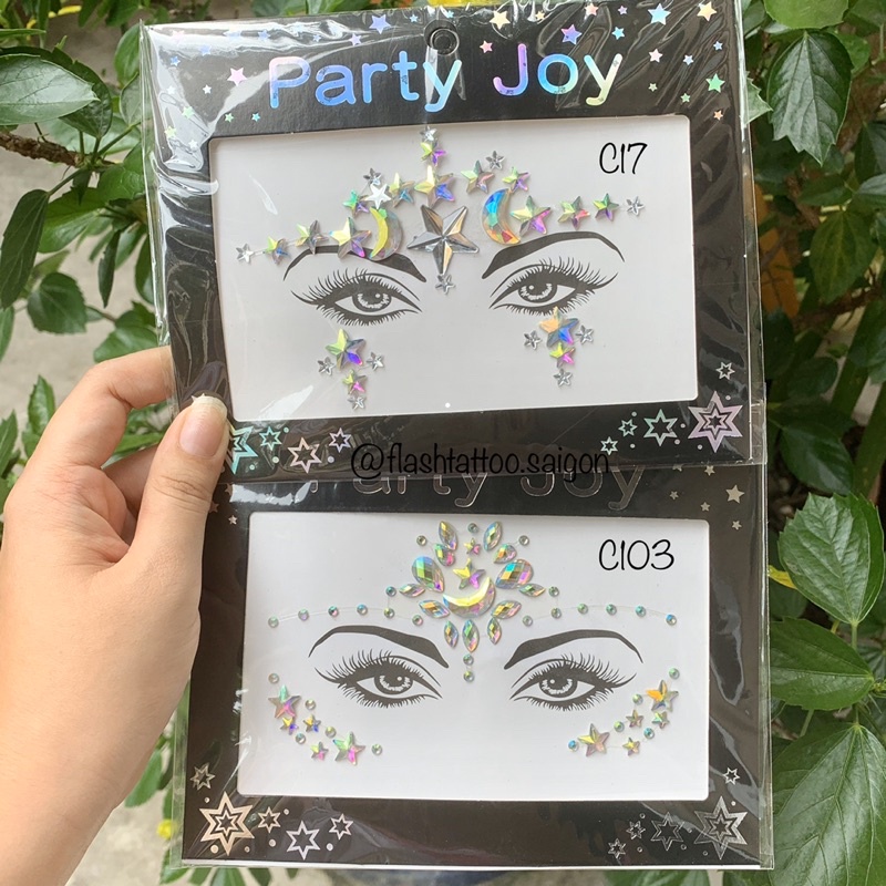 NEW2023 Face crystal Đá đính mặt đi Rave Fes sự kiện