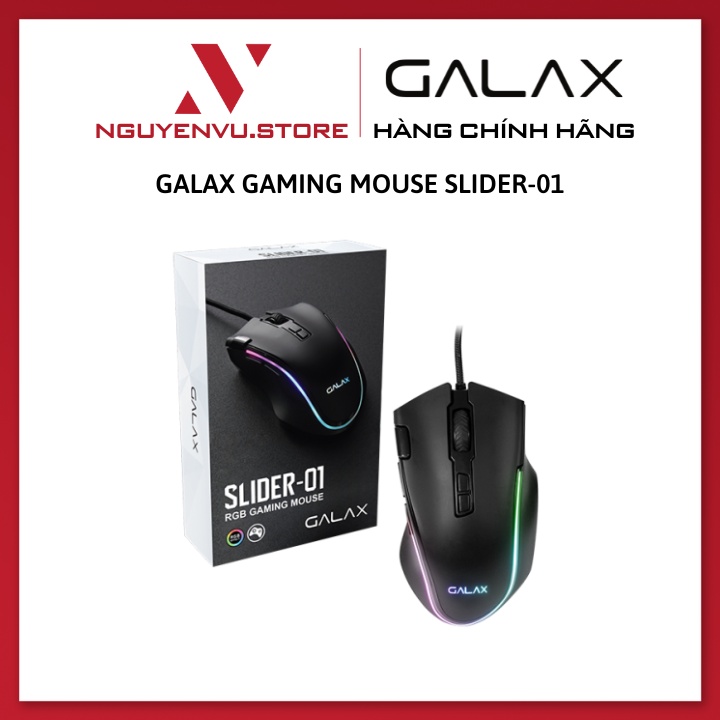 Chuột Gaming Có Dây Galax SLIDER-01 - Hàng Chính Hãng