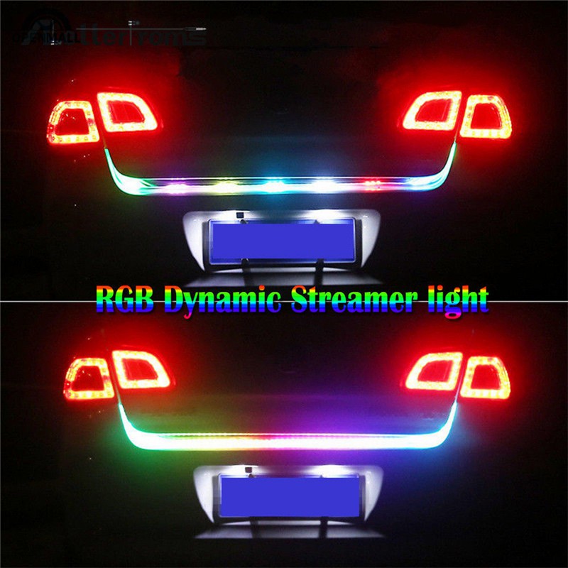 Dây đèn LED tín hiệu 120cm RGB nhiều màu 24V cho xe tải