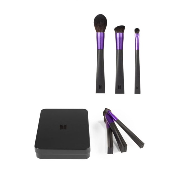 BTS THEMED MERCH | POP UP - BRUSH SET | BỘ CỌ TRANG ĐIỂM BTS ( hàng off, có sẵn)