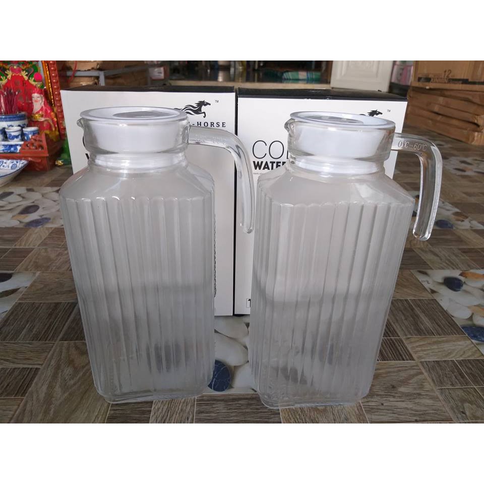 Bình đựng nước thủy tinh 1.8 lít