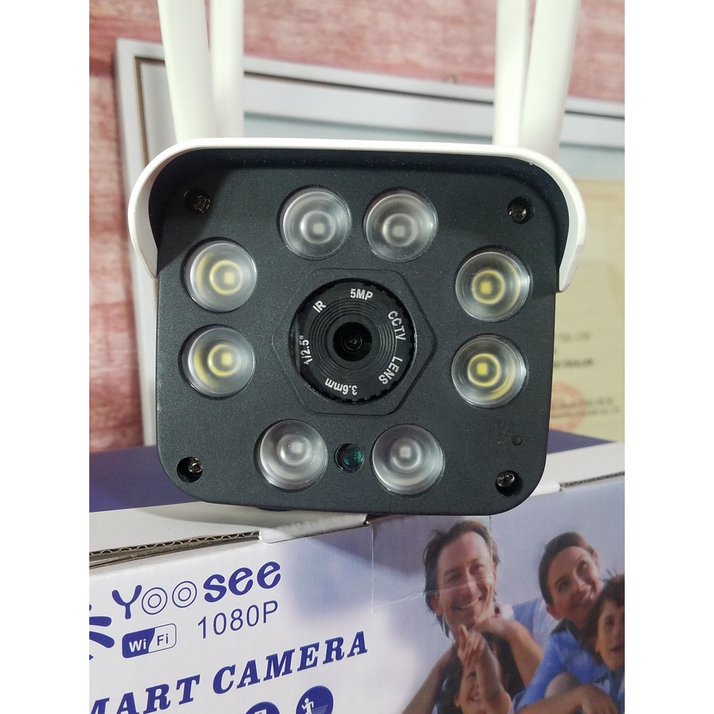 Camera Yoosee Ngoài Trời 3.0 MPx 4 Râu 1296 Pixel - Chính hãng - BH 24 Tháng