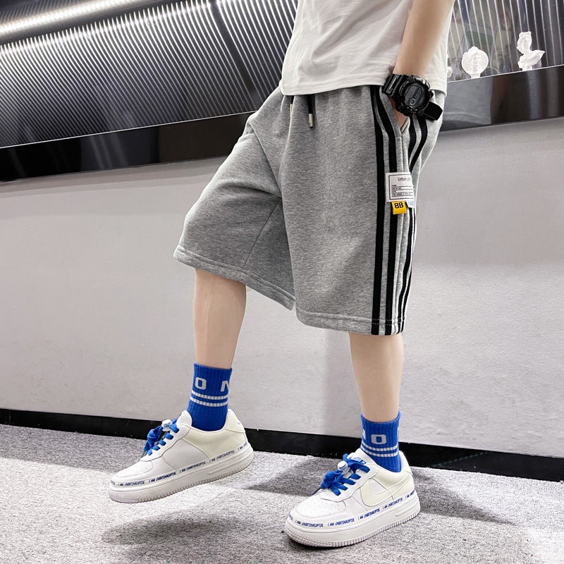 Quần lửng lưng thun thời trang dành cho bé trai